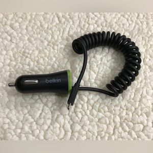 Belkin 3.4 AMP Power Adapter 
Input 12V DC Car Charger 
Samsung